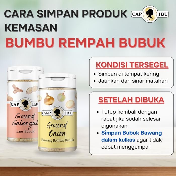 

[Paket Rempah Wajib] Cap Ibu Bumbu Rempah Bubuk Wajib Ada Di Dapur Premium Terbaru 100 % Original