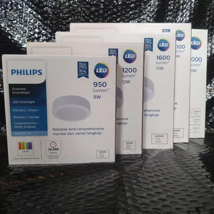 PHILIPS DN027C Lampu LED Downlight Outbow Tempel Plafon Baut Dak terlaris