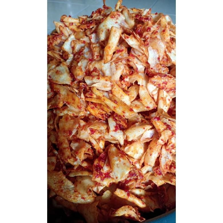 

KERIPIK SINGKONG BALADO BANGKIMUNG/500GR