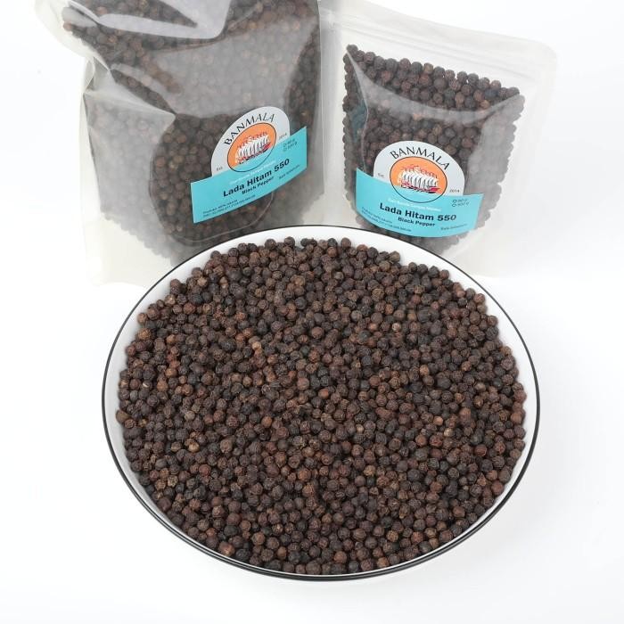 

Bubuk Lada Hitam 1Kg Black Pepper 100% Murni Pedas Banmala Spices Termurah 100 % Original