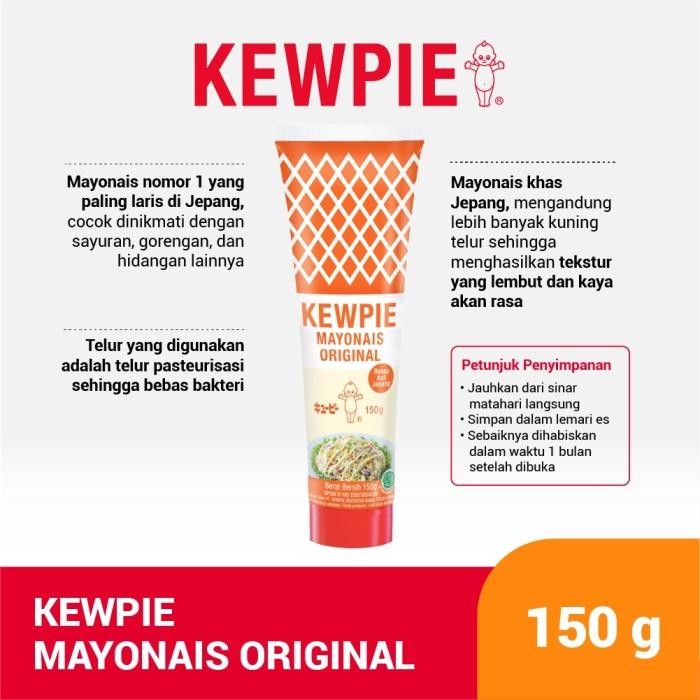 

Kewpie Mayonais Original 150G (2Pcs) Terlaris 100 % Original