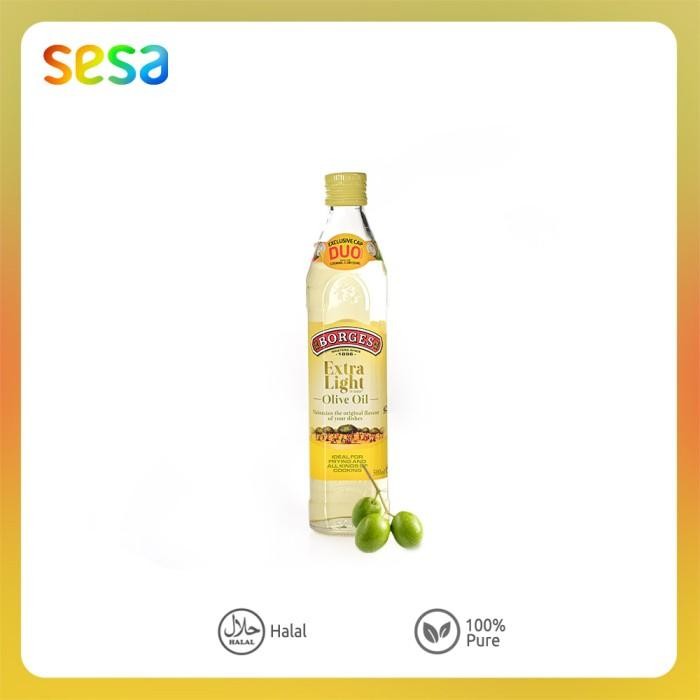 

Borges Extra Light Olive Oil 500 Ml Terbaru 100 % Original