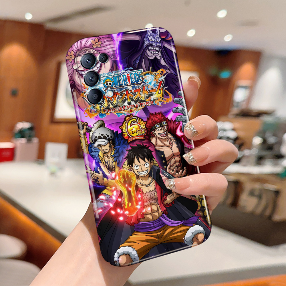 Hard case Akrilik Feilin Kompatibel Untuk OPPO F9 F11 Reno 5 Reno8 5G aesthetics ponsel casing  Pola