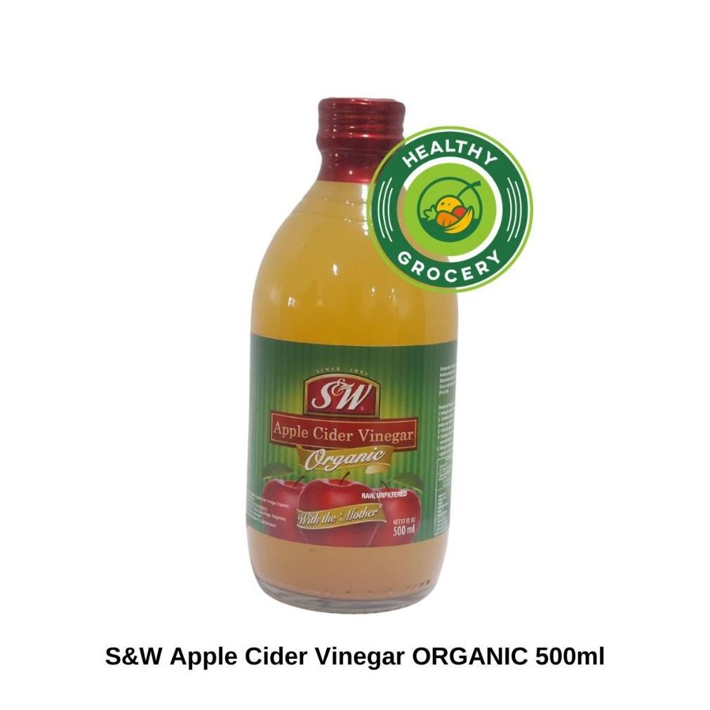 

SW Vinegar 473ml / S&W Cuka Apel / Vinegar Organic ml