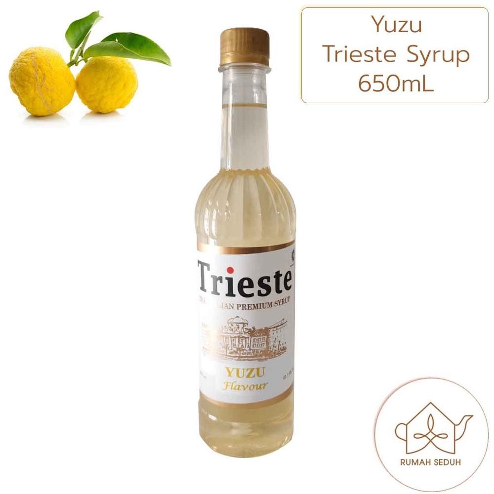 

650ml Trieste Yuzu Syrup - Sirup Buah Jeruk Limun Yuzu Jepang Korea