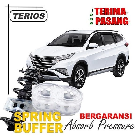 PAKET Spring Buffer Mobil Toyota Rush / Terios Depan Belakang