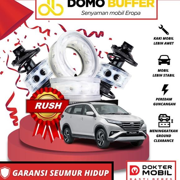Domo Buffer Mobil Rush Peredam Guncangan Spring Buffer Original