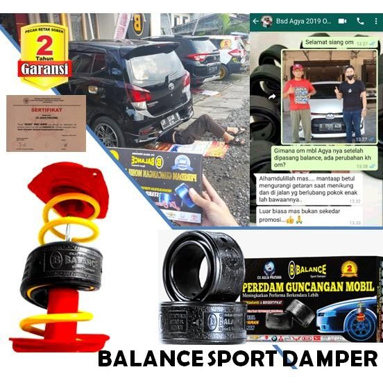 Balance Damper Peredam Guncangan Shock Mobil  Ayla / Agya All Type Belakang 3 Cm Garansi 2 Tahun