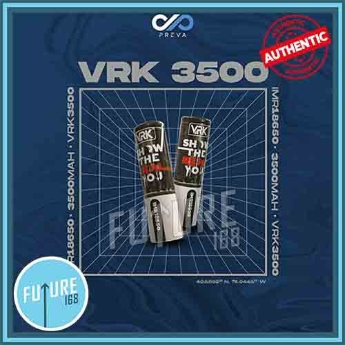 Vrk Battery 18650 3500Mah 30A 3.7V Original 100%, Baterai Vrk 3500 Mah Terlaris