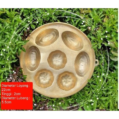 Cetakan Kue Cubit / Cetakan Bolu Jadul KUNINGAN