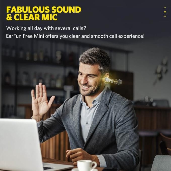 Earfun Free Mini True Wireless Earbuds - Tws Mini Buds Super Bass Ipx7