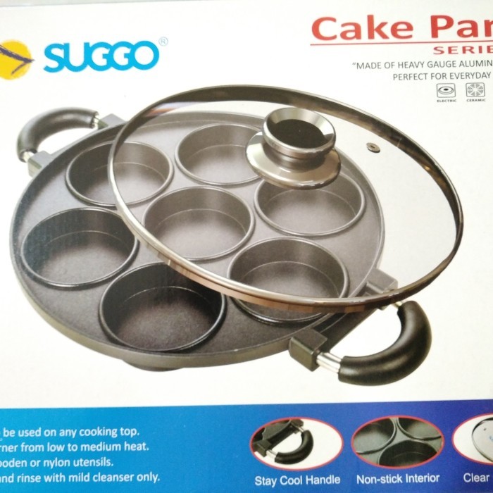 Cetakan Martabak Mini / Cake Pan Suggo 7 lubang