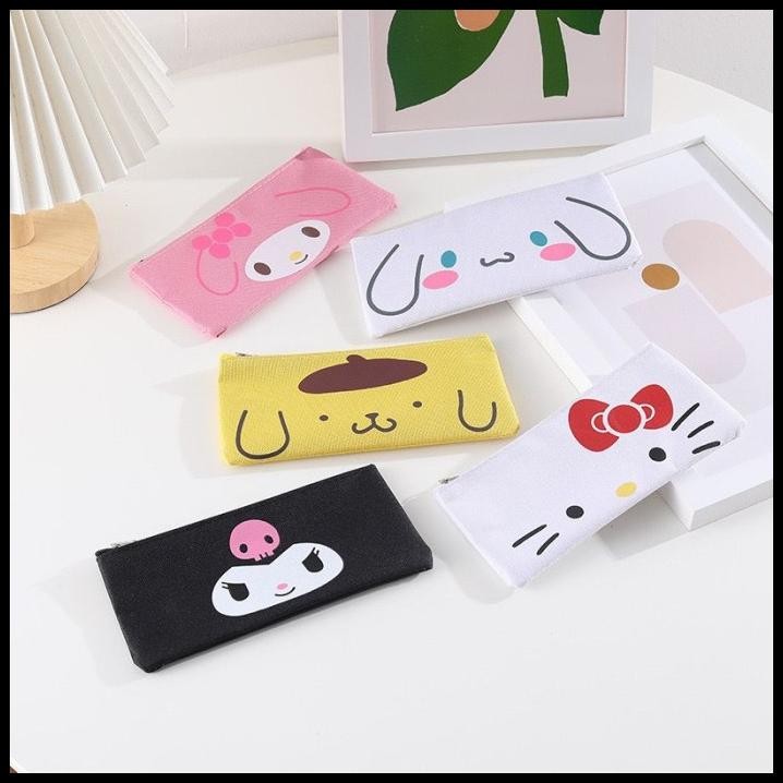 

Tempat Pensil Kotak Pencil Anak Perempuan Stationary Atk Melody Kanvas