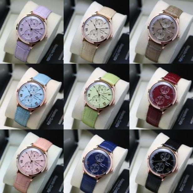 JAM TANGAN WANITA ALEXANDRE CHRISTIE AC 2943 / AC2943 LEATHER ORIGINAL Terlaris