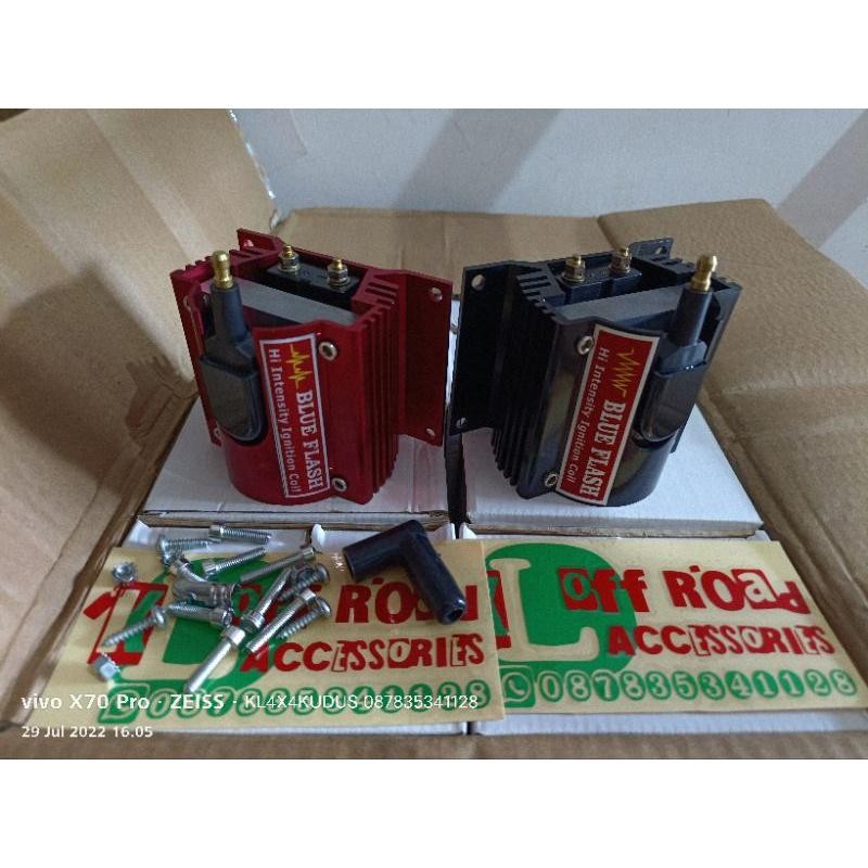Koil Msd Blueflash Ignition Coil Racing Jimny Katana Kijang Honda