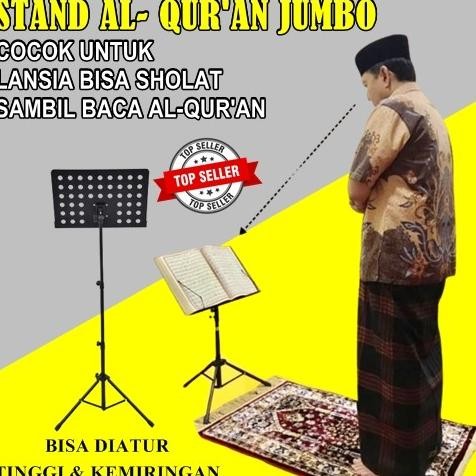 tripod standing penyangga alquran stand al quran jumbo tatakan quran terlaris