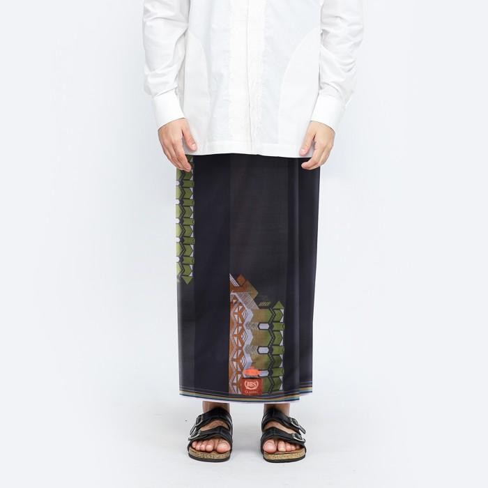 Sarung Bhs Classic Bronze Motif C48 Jgn Hitam Orange Terbaru 100 % Original