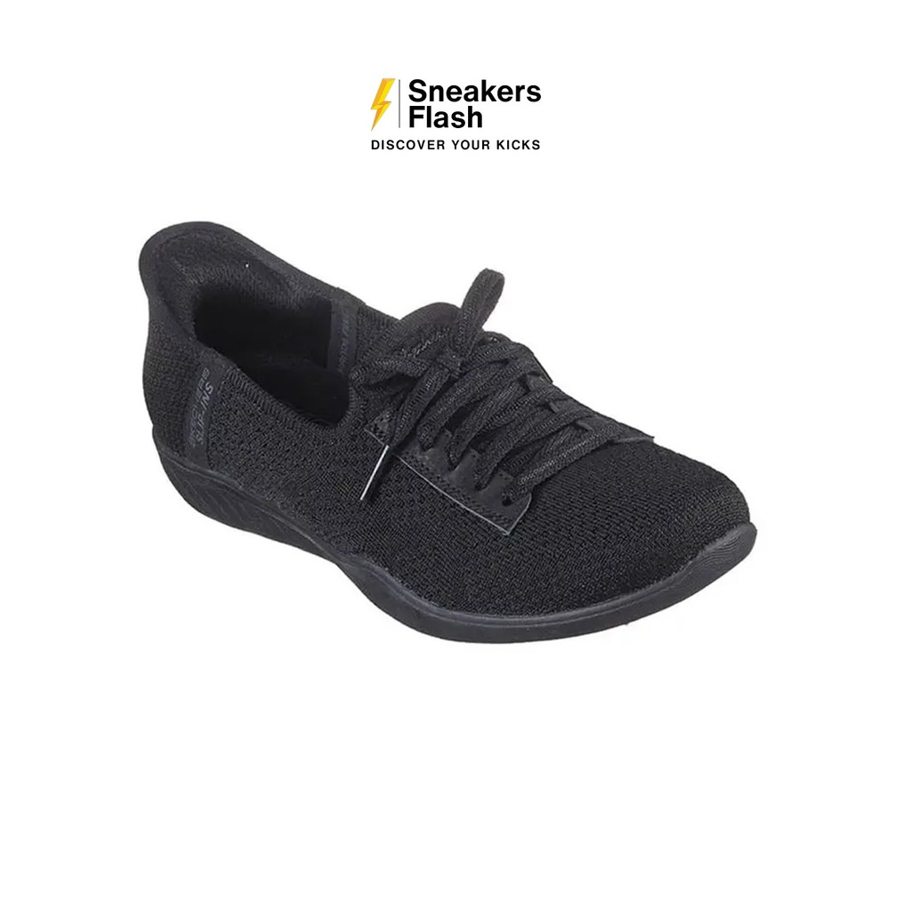 SKECHERS Active Newbury St Full Black Sepatu Casual Wanita - 100440BBK - Size 38