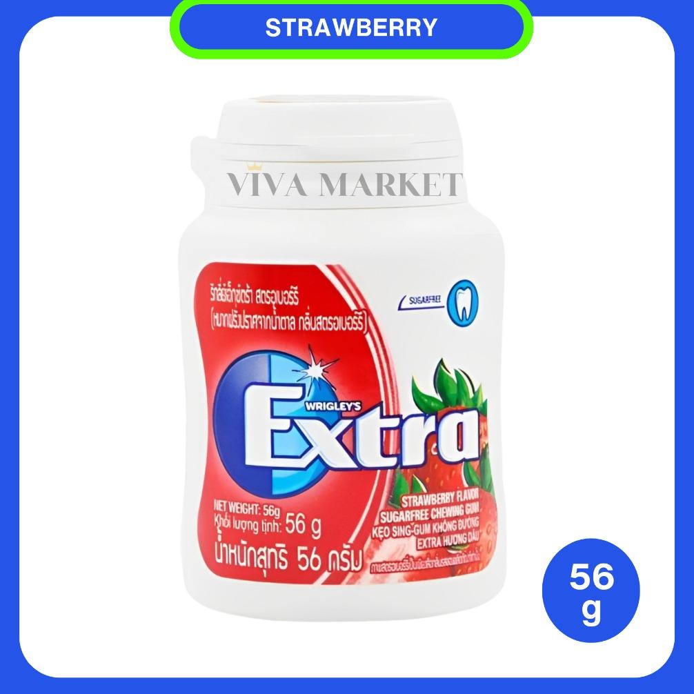 

Wrigley's Extra Xylitol Sugar Free Chewing Gum 56g. Permen Karet Bebas Gula