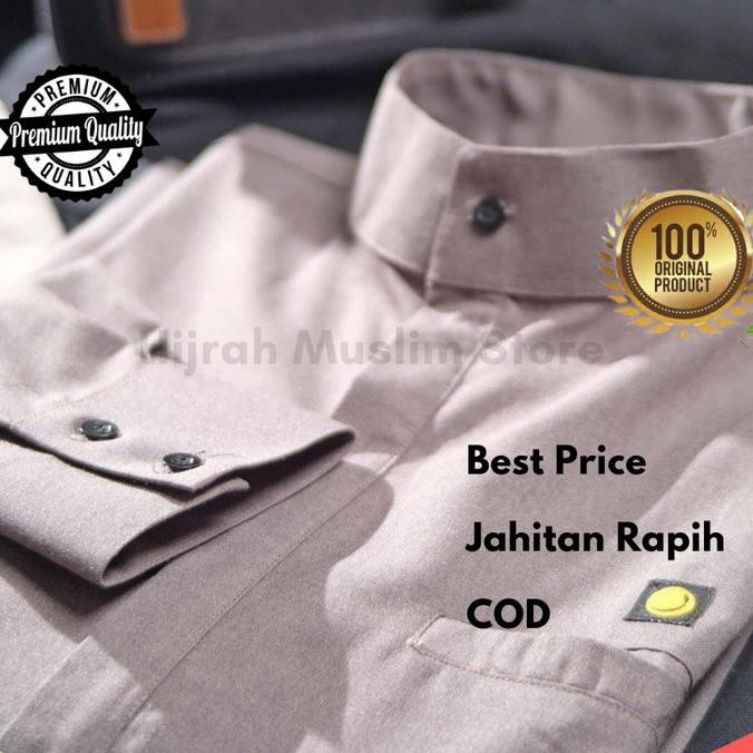 MURAH  Baju Gamis Jubah Pria Katun Al Haramain Big Size Jumbo Pria Terlaris