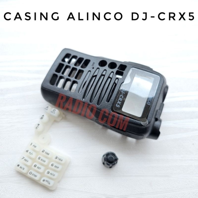 CASING HT ALINCO DJ CRX5 ORI CASING HT ALINCO CRX5 ALINCO DJ-CRX5 FULL SET