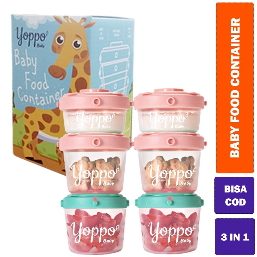 Y Wadah Mpasi Bayi / Food Container / Wadah Kaldu Mpasi / Wadah Mpasi / Baby Food Container