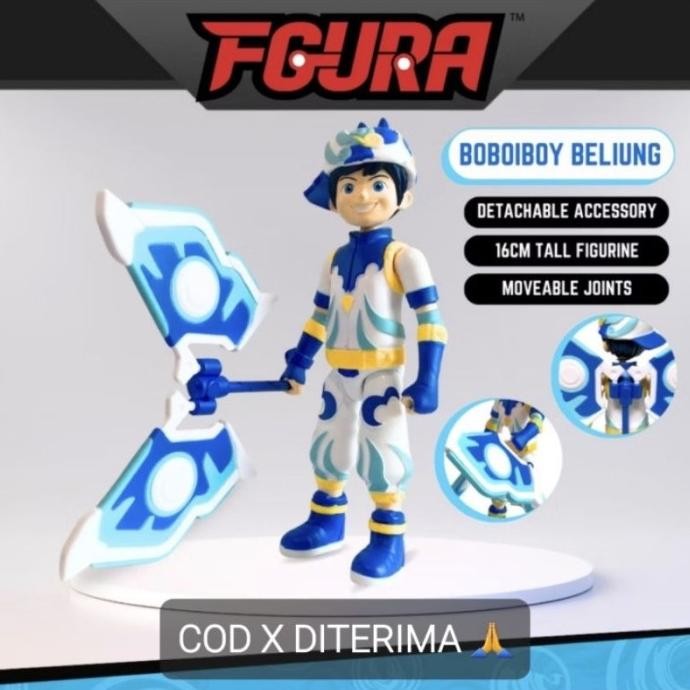 NEW PRODUK FGURA BOBOIBOY BELIUNG ASLI MONSTA 