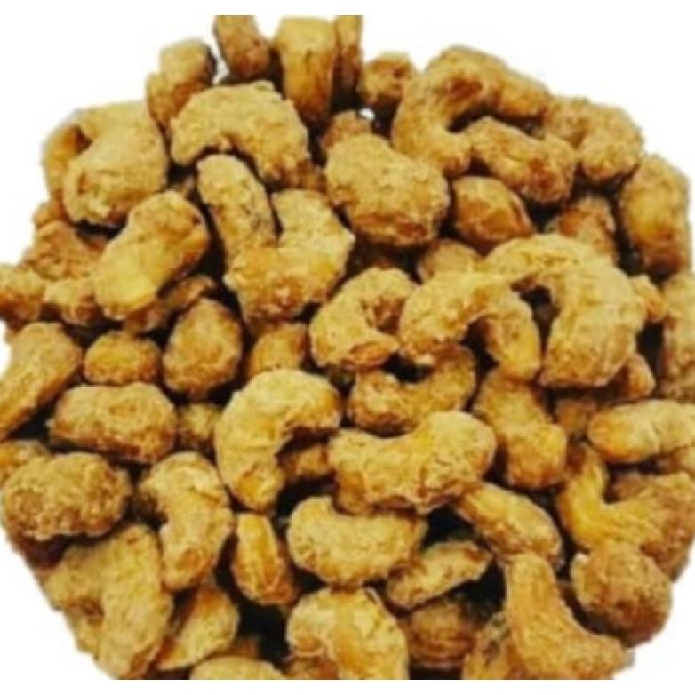 

Kacang Mede Tepung Crispy 1Kg - Crispy Cashew Nut 1000Gram