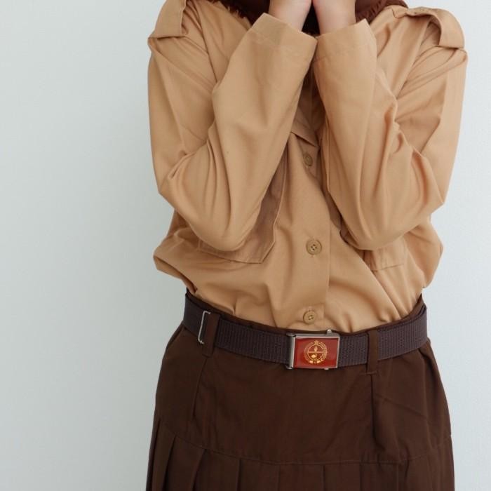 Rok Rempel Panjang Bawahan Smp Sma Pramuka  - Seragam Sekolah Resko Terlaris 100 % Original