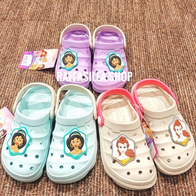 Sandal zandilac Cewek Disney Princess Sandal Anak Perempuan Slip On KAL