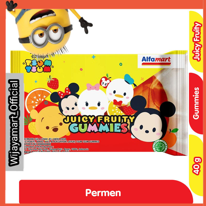

Alfamart Permen Gummy Rasa Aneka Buah 40 g