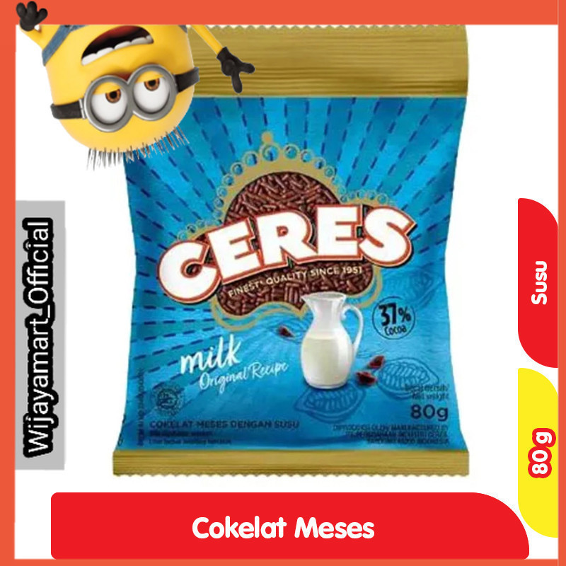 

Ceres Cokelat Meses Susu 80 g