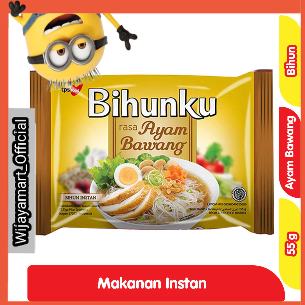 

Bihunku Bihun Instan Ayam Bawang 55 g