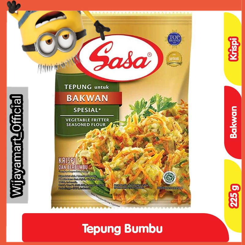 

Sasa Tepung Bumbu Bakwan Spesial 225 g