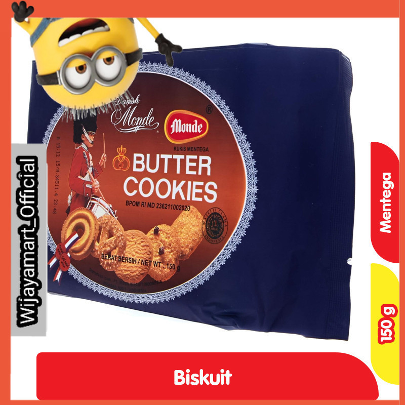 

Monde Cookies Mentega 150 g