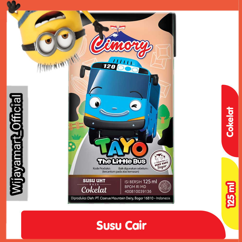 

Cimory Susu UHT Cokelat Kotak 125 ml