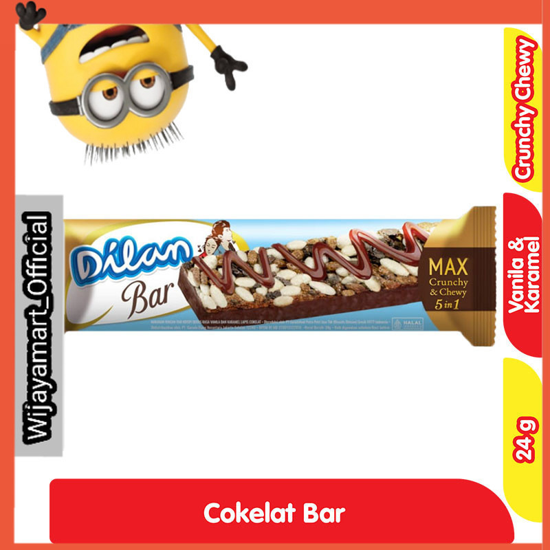 

Dilan Bar Max Snack Bar Vanila Karamel 24 g