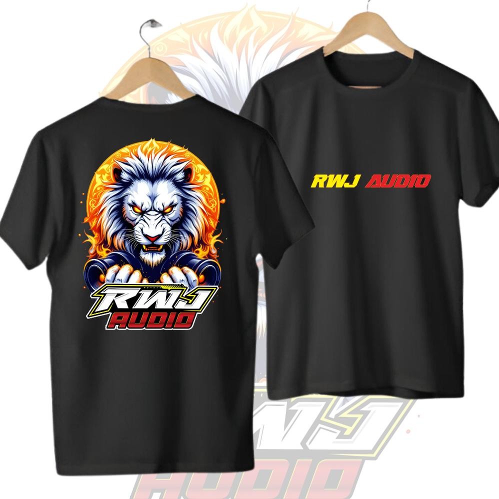 Terlaris Kaos Rwj Audio Singa Putih Promo