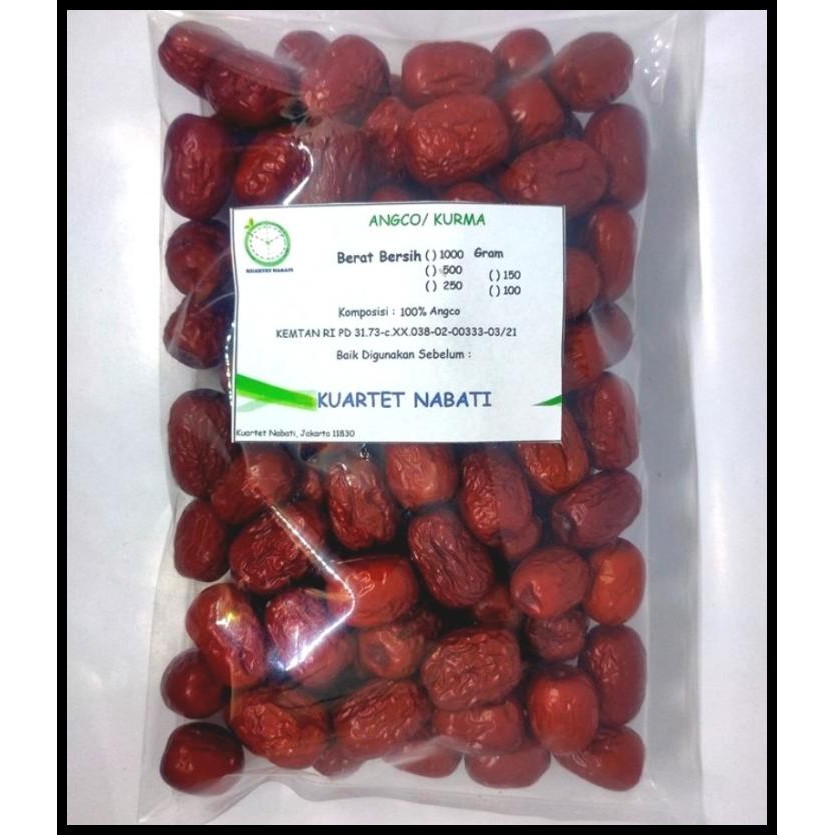 

Terbaru|New|Terlaris 500Gr Angco - Hong Zao (Red Dates) Premium Best Seller