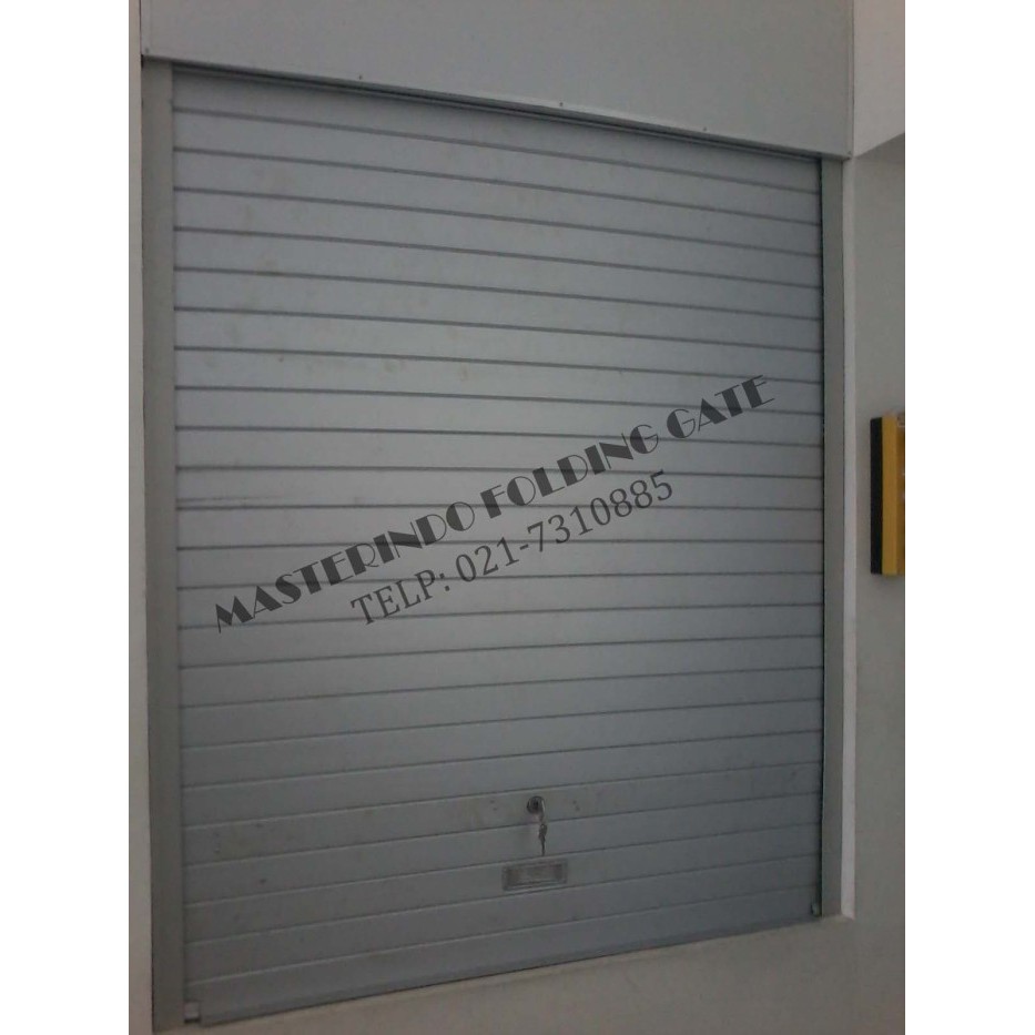 HOT SALE Rolling Door Galvalum atau Alumunium