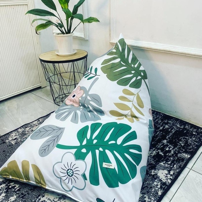SOFA BEAN BAG ISI STYROFOAM / BANTAL MALAS SULTAN