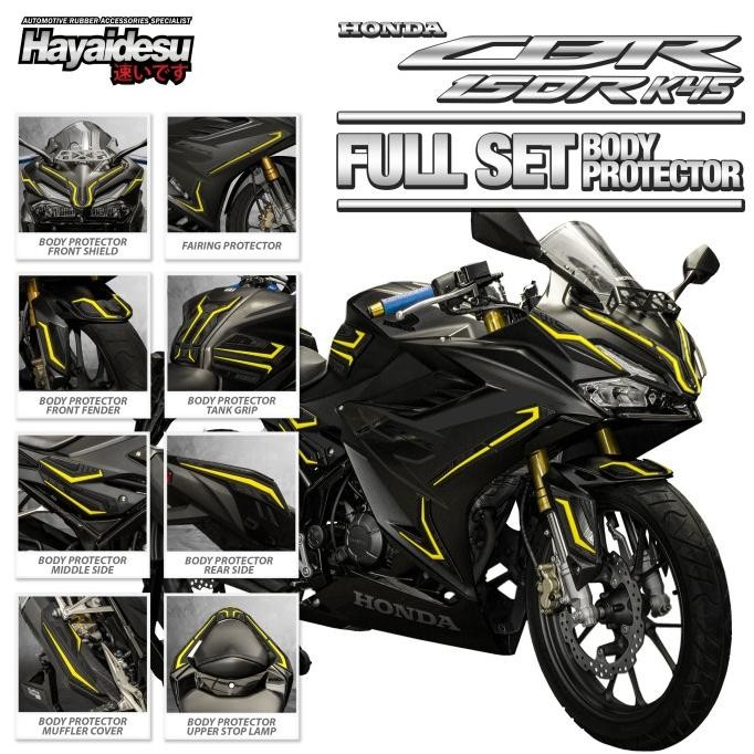 Hayaidesu New CBR 150R K45R 2021 Body Protector Full Set Cover