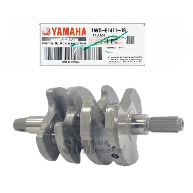 ~~~~~] CRANKSHAFT ASSY / KRUK AS / STANG SEHER YAMAHA MT25 / R25 / YZF R25 ORIGINAL YAMAHA