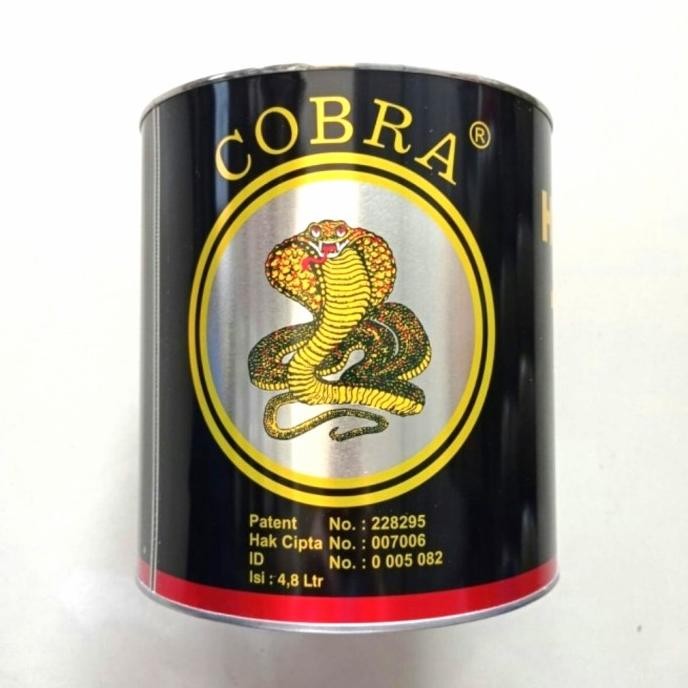 thinner cobra 5 liter highgloss pengencer dan campuran cat high gloss