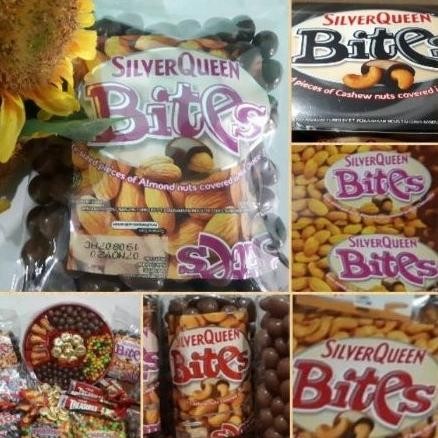 

500 Coklat Silverqueen Bite kiloan murah 500 gram Silverqueen Bite GVS