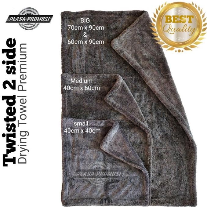 TERMURAH - Microfiber Twister Korean /Microfiber Drying Towel Twister 2 Side