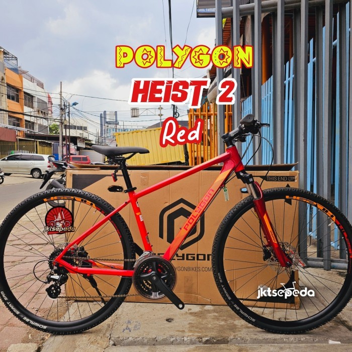 TERBARU Sepeda Hybrid POLYGON HEIST X2 BISA GOSEND!