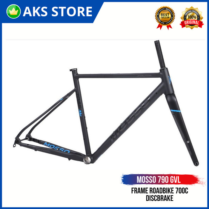 TERBARU Frame Sepeda Gravel Roadbike Alloy 700C Mosso 790GVL Disc Brake Taiwan BISA GRAB
