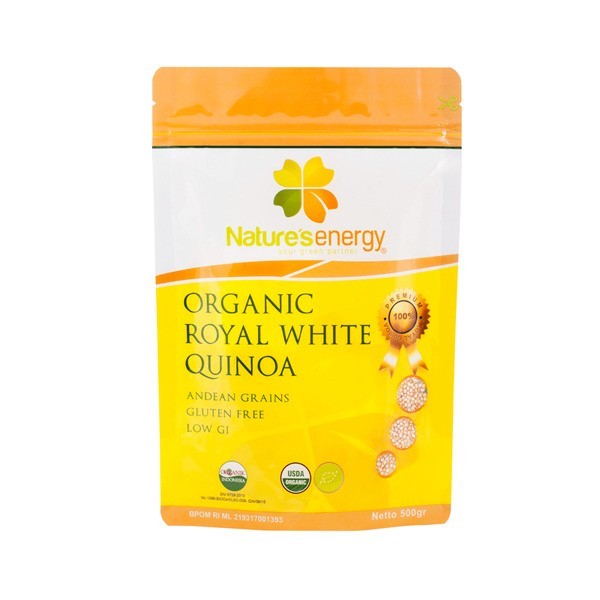 

NATURES ENERGY ORGANIC WHITE QUINOA 500 GRAM