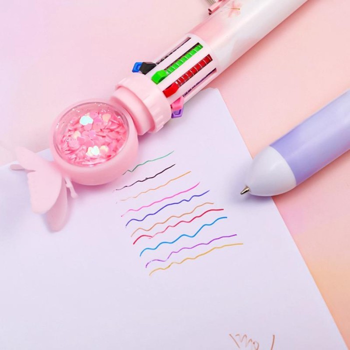 

Pulpen Mekanik 10 Warna Karakter / Pulpen 10 Warna Murah